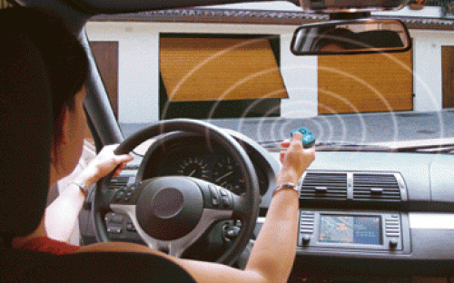 Automatisatie buitendraaiende kantel/sectionaal poort afbeelding 1